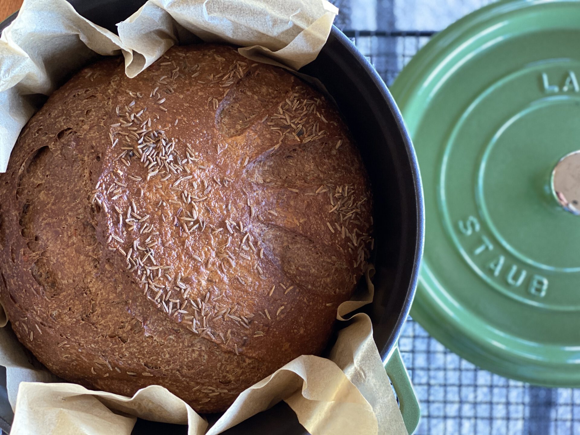 Caraway Rye Black Bread for Fall - 101-Mile Kitchen