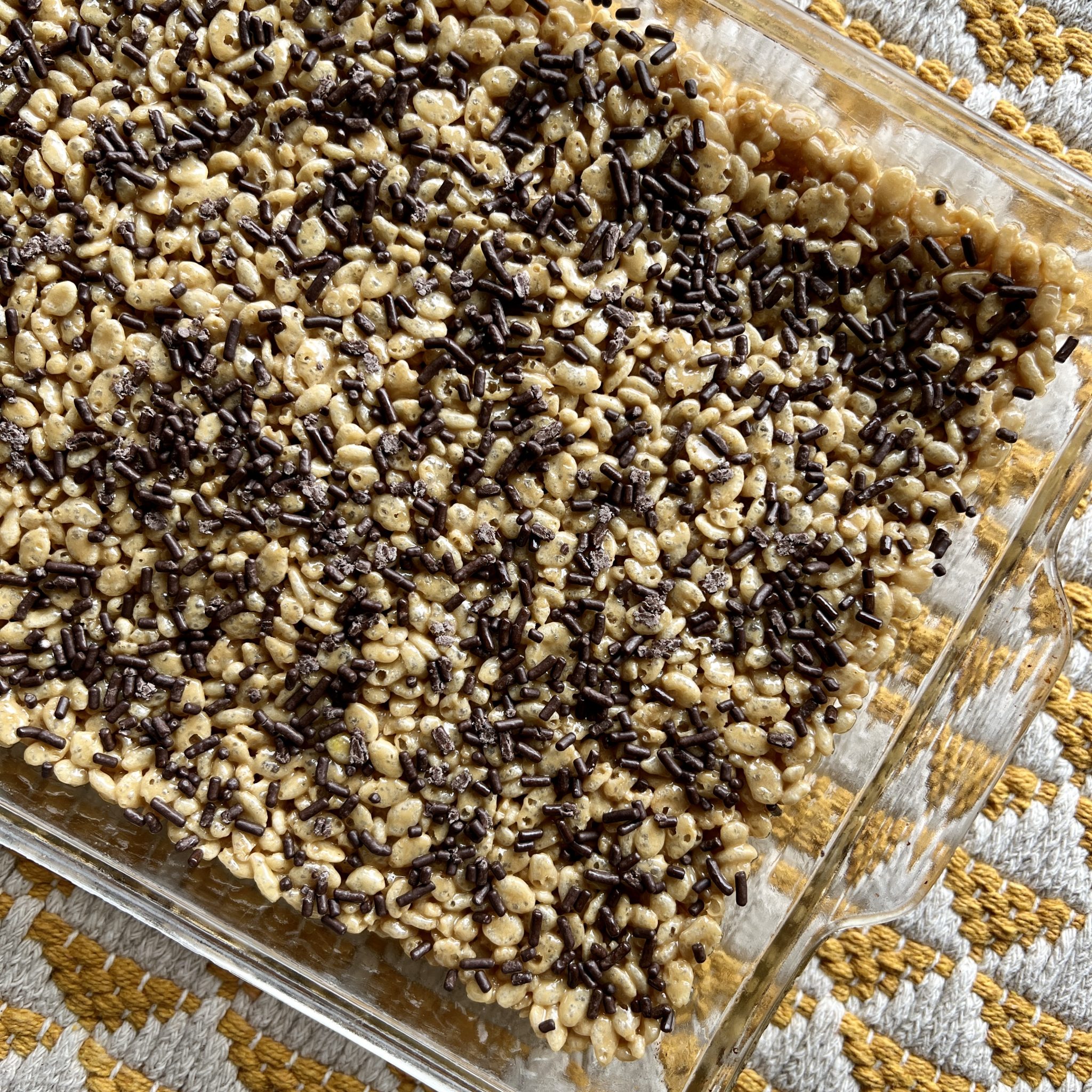 Coffee-infused Rice Krispie Treats